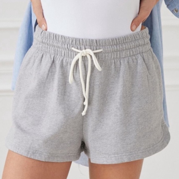 NWT Urban Outfitters Out From Under Ellie Sweatshorts in Grey - Picture 1 of 7